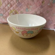 Sanrio Little Twin Stars Kiki LaLa Melamine Bowl 550ml Unused with tags No Box