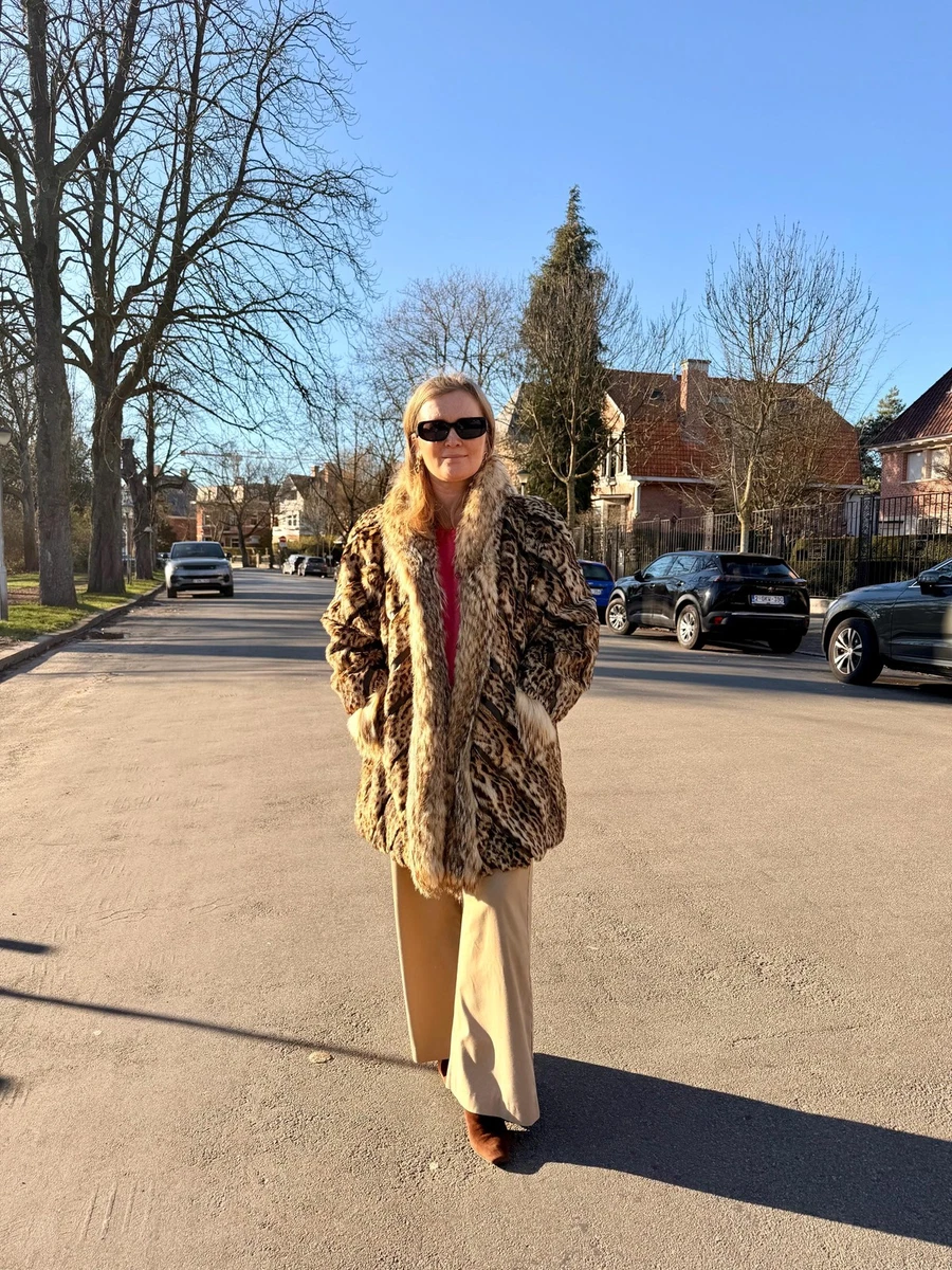 vintage leopard jacket products for sale | eBay