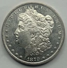 1879 Silver Morgan Dollar Proof-Like Uncirculated