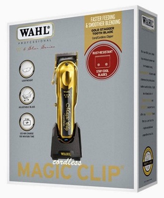 Wahl 5 Star Series Cordless Magic Clip Akku-Schermaschine Gold