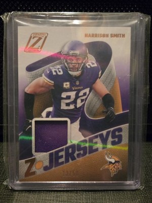 2021 Panini Zenith Z-Jersey /50 Harrison Smith Vikings #Z-HS Patch 
