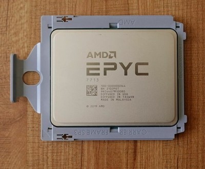 AMD EPYC Milan 7713 CPU 64-Core Server Processor Up to 3.675GHz 100-000000344