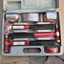 Pittsburgh 7 Pc. Auto Body Fender Repair Tool Hammer Dolly Set New