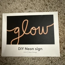 Diy Neon Sign Light orange