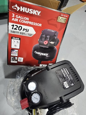 #ad husky Air Compressor 3 gallon $67.50