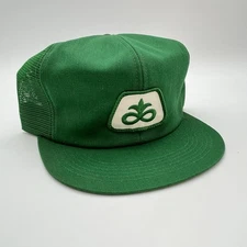 Vintage K Brand Pioneer SeedTrucker Hat Cap Adjustable Snap Back K Products