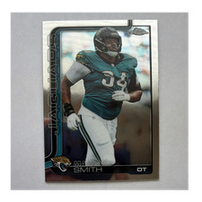 Topps 2024 Chrome Rookie Maason Smith Jacksonville Jaguars Football Card #267