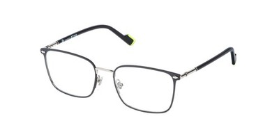 Sting Brille VST555 grau matt mit bunten Teilen 53/19/145 Herren