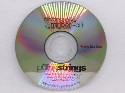 Clinton Sparks & Miri Ben-Ari Pulling Strings Mixtape CD Promo Hip Hop