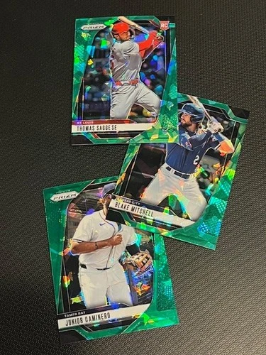 2025 panini Prizm Baseball Green Ice BX023