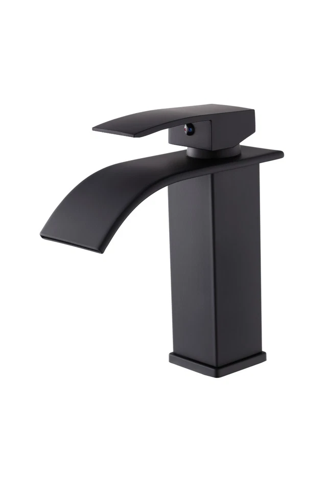 Single Handle Bathroom Faucet Lavatory Faucet Stainless Steel Single Hole-TP - Image 3 of 4