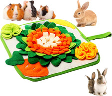 Ferret Toys, Snuffle Mat for Rabbits Guinea Pig, Interactive Feeding Toys for Sm