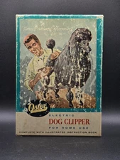 Vintage Oster Model 307 Dog Clipper w/ Box & Attachments WORKS USA