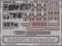 Eduard Accessories Ss292 - 1:72 B-26B/C Marauder Interior FüR Hasegawa-Bausatz -