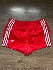 ADIDAS SPRINTER RUNNING NYLON RARE VINTAGE 70 s SHORTS MADE IN ENGLAND sz S - M