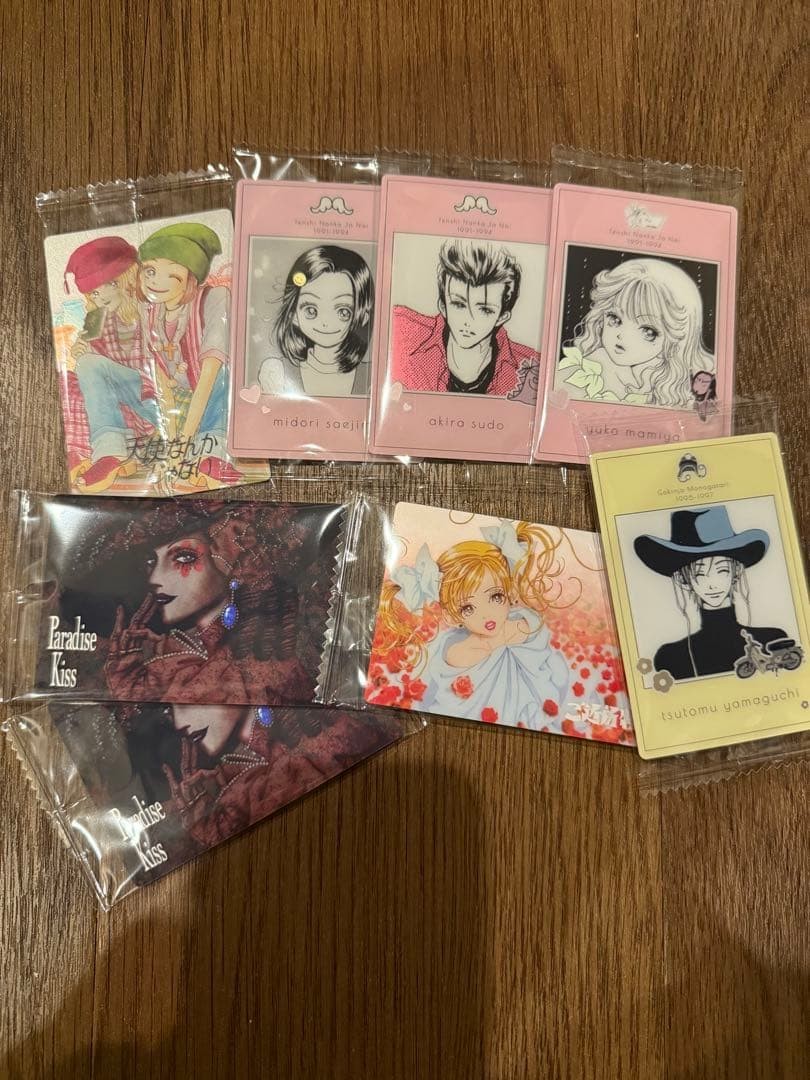 ＹＡＺＡＷＡ Ai Yazawa Wafers 8 Pcs Rare Collectible Set Limited Edition Great