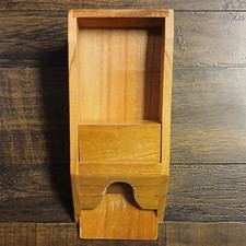 Zapato de madera vintage MSR Imports para distribuidor de tarjetas de casino 1995