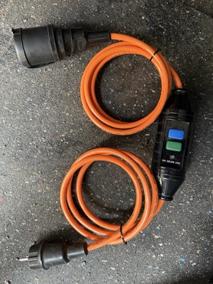 Bachmann 341.880 Schutzkontaktverlängerung 3 Meter 3G1,5mm² mit FI