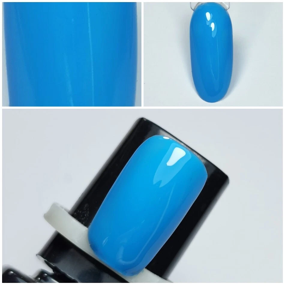 UV Gel Polish 10ml Neon Blau 27 UV-LED Nagellack Soak off Gellack Pastell - Bild 2 von 4