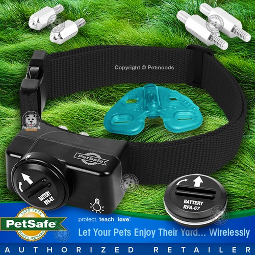 PetSafe PIF27519 Wireless Fence Dog Collar Receiver RFA67 PIF300 Black Strap 729849106284 eBay