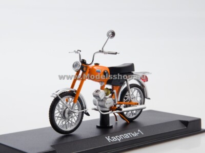 Motorcycle magazine series (Modimio) No.19 with model of LMZ-2.160  Karpatõ 