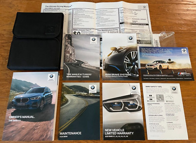 2020 20 BMW X1 Owners Manual Users Guide Set in Storage Case