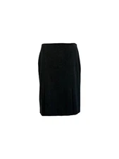 Hubert Gasser Women's Pencil Skirt Midi 100% Lana Wool Gray Size 46