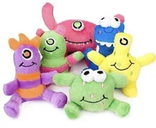 Generic Value Plush - MONSTERS (6 Different Colors) (4 inch) -New Stuffed Animal