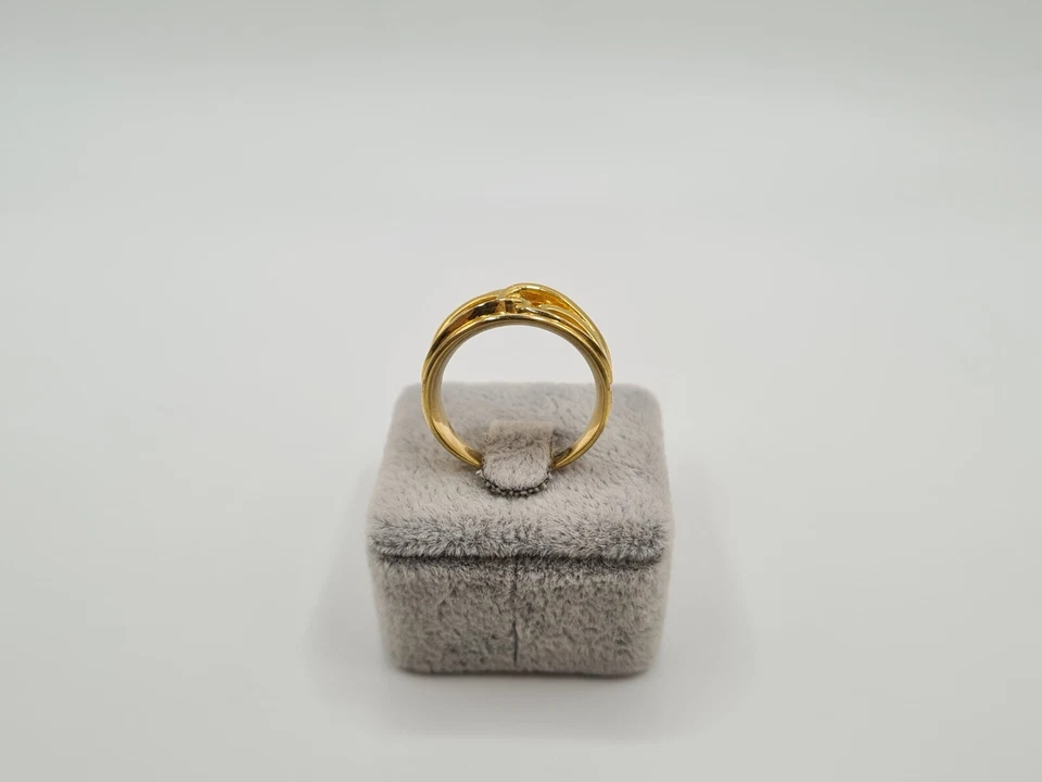 Bague en or jaune 22 carats Poids: 10.7 g - Photo 4/4