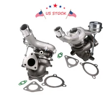 RH&LH Turbo Turbocharger Set For 10-19 Ford Explorer Taurus Lincoln MKS MKT 3.5L