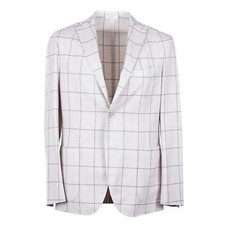 Boglioli Lightweight Wool-Silk-Linen 'K Jacket' Sport Coat 40R Eu 50