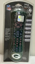IHIP GREEN BAY PACKERS UNIVERSAL TV REMOTE OFFICIALLY LICENSED NFL