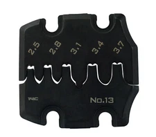 inter-changeable DIE PLATE SET for 'Handy crimp tool' size 'L' ENGINEER PAD-13S