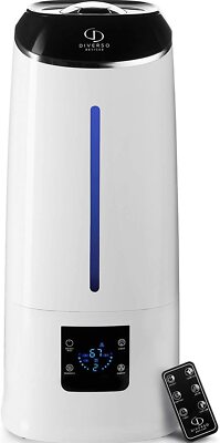 Cool Mist Humidifier with Remote Control and LED Display 1.59 Gallon (6 Liter)