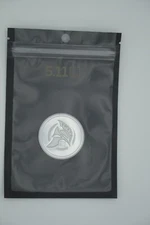 5.11 Tactical Silver Spartan Coin Patch Style #81942 (037)
