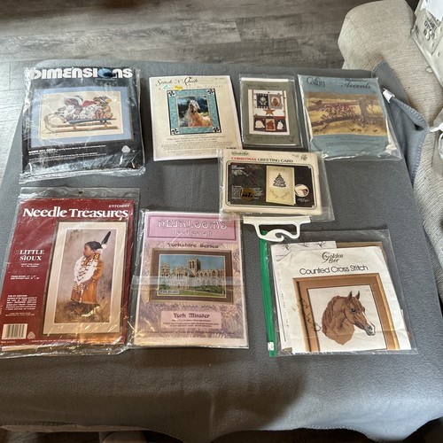 Lot Of 8 Vintage Counted Cross Stitch Kits Dimensions Various EBay lot-of-8-vintage-counted-cross-stitch-kits-dimensions-various-ebay