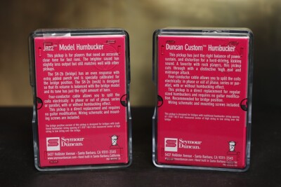 SEYMOUR DUNCAN SH-5 Custom Bridge & SH-2N Jazz Neck Pickup Set