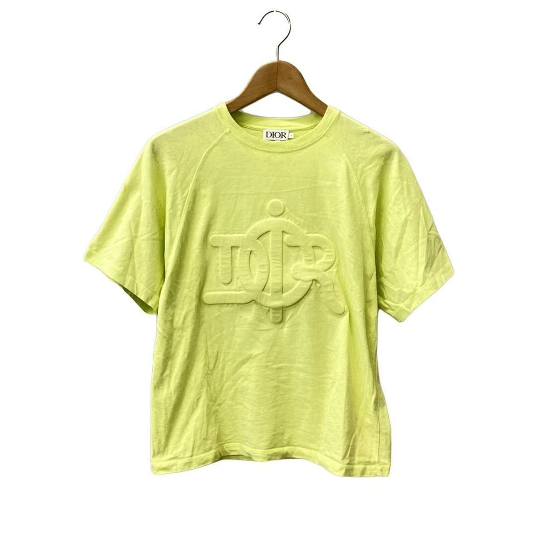 T shirt Christian Dior manches courtes occasion logo en relief enfant 12 M