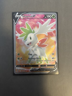 Pokémon TCG Shaymin V Sword & Shield: Brilliant Stars 152/172 Holo Ultra Rare