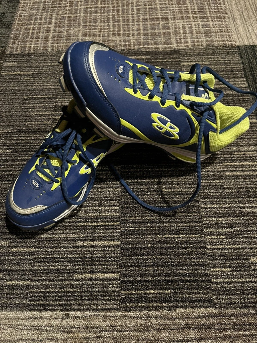 Navy blue hotsell softball cleats