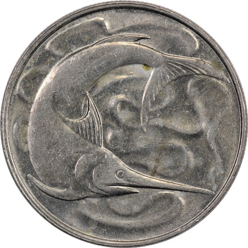 Singapore - 20 Cents - 1982 - Swordfish