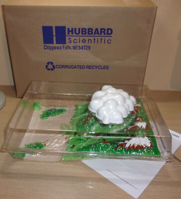 NEW IN UNOPENEDBOX HUBBARD SCIENTIFIC WEATHER WATER CYCLE MODEL COMPLETE INSTRUC