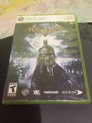 Batman Arkham Asylum Xbox 360 + Road To Arkham Mini Comic Xbox.. - Complete  CIB 788687200660