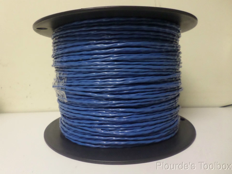 900ft New IMS Blue 20AWG UTC Fuel Pair Cell Wire, 600V, 2/C, 4362259-ON - Image 2 of 4