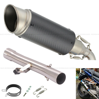 Exhaust for Suzuki GSF650 GSF1250 Bandit Full Carbon GP Slip on 2007-2016