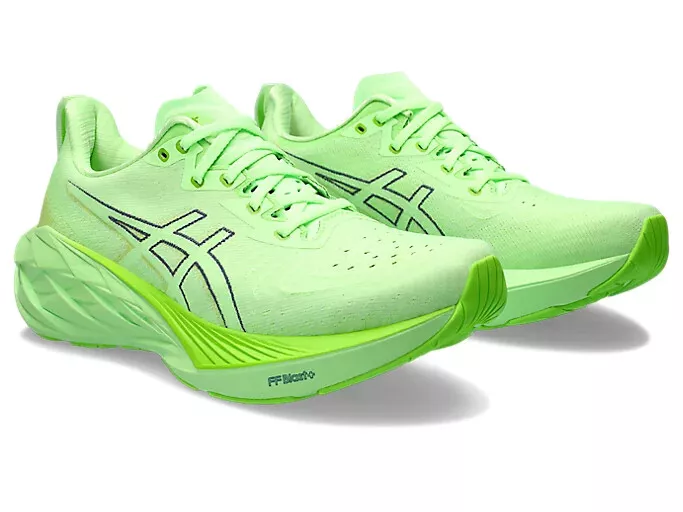 ASICS NOVABLAST 4 1011B693 300 Illuminate Green Lime Burst Running Shoes