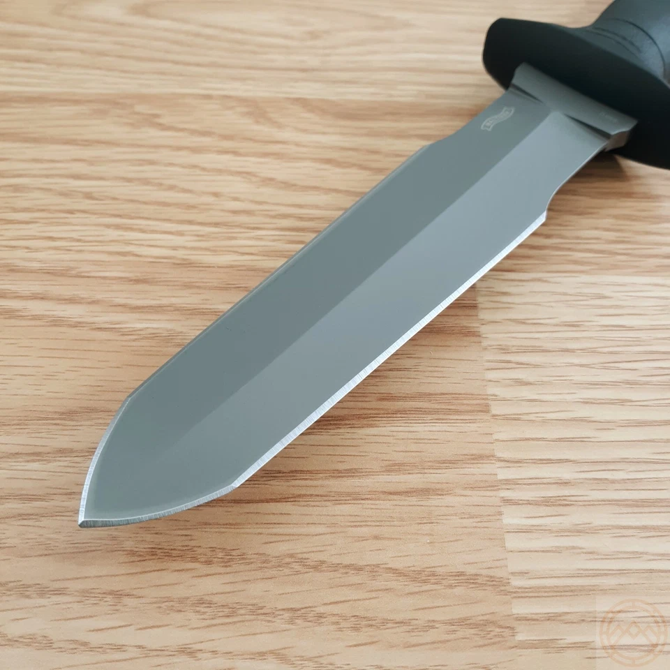 Walther DagTac 1 faca fixa 6.5 borda dupla 440C lâmina de aço cabo de náilon preto - Imagem 3 de 4