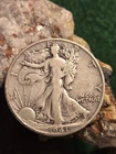 1941 Walking Liberty Silver Half Dollar