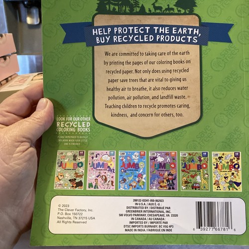 Jumbo Coloring Book 112 Pages New - Picture 5 of 5