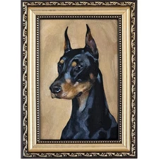 Original Oil Painting Custom Pet Portrait from Photo Gift for Pet Lovers